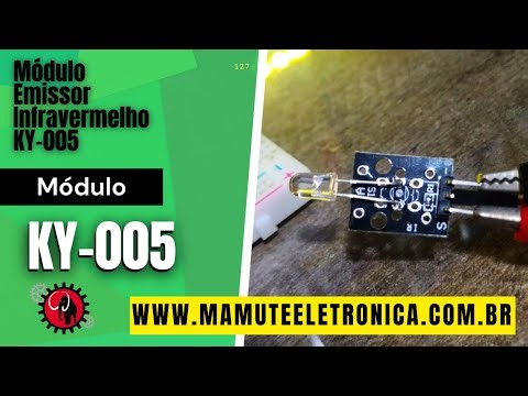127 - Módulo Emissor Infravermelho KY-005 #vempramamute