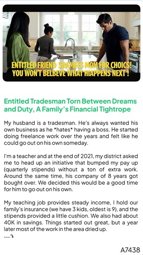 🐟 Entitled 🙀 Tradesman Torn Between Dreams and Duty, A Family’s Financial Tightrope | Entertainment HD