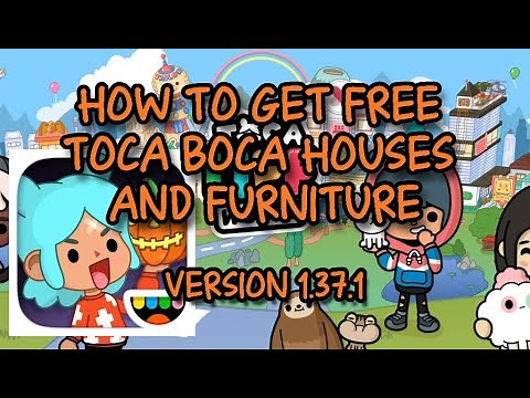 How To Get Free Toca Boca Houses and Furniture | Toca Life World Mod Apk V1.37.1