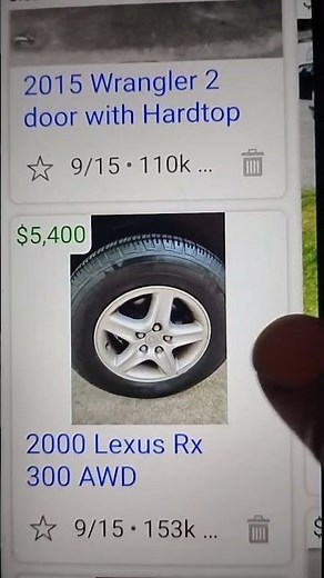 2000 Lexus Rx 300 153k 5,400 nice suv