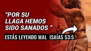 Este es uno de los versículos de la Biblia más malinterpretado para orar por sanidad y milagros. En este video te explicamos el significado de Isaías 53:5. | Esaú Mejía