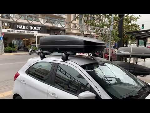 Ford Ka+ με Μπαγκαζιέρα FARAD Koral (διπλού ανοίγματος)