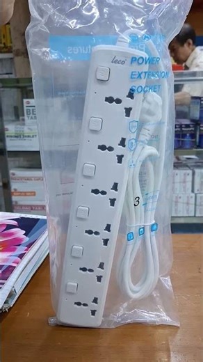 Leco Extension Socket ကို ရန်ကုန် ရွှေပြည့်စုံစျေး ၃လွှာ တွင် လက်ကားရောင်းချပေးနေပါတယ် #fyp #lll #l