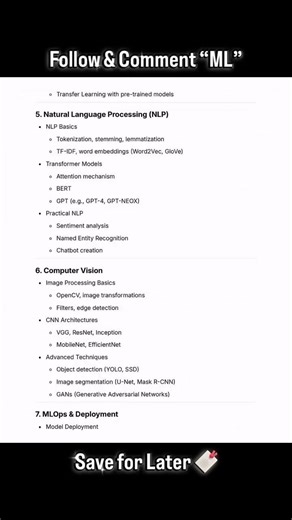 complete #machinelearning #engineer roadmap #shorts