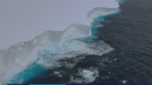 World's largest iceberg in Antarctica breaking apart