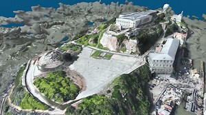 Alcatraz Island – High-Resolution 3D Model - 3D model by Jeff_Dunworth