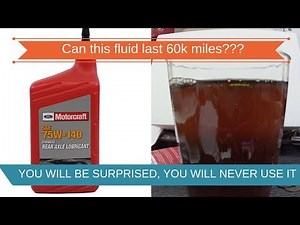 Ford Rear differential vibration, noise. Motorcraft Gear oil. gear oil analysis