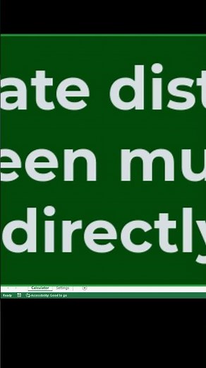 Create Your Own Driving Distance App with Excel - Quick Demo