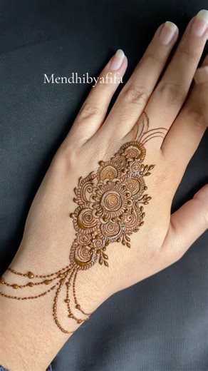#hennadesign #mendhi #mendhiartist back side new Mendhibyafifa design 2026