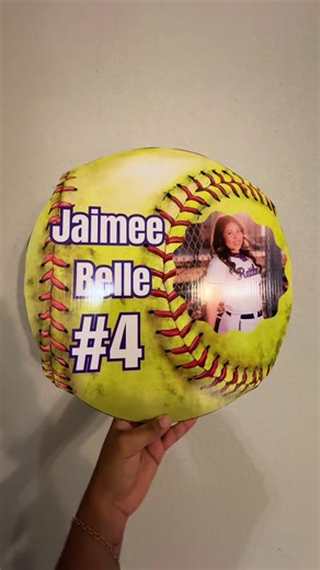 Create a Stylish 16-Inch Locker Sign for Softball