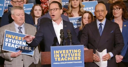Shapiro announces opening of Pa. student teacher support program