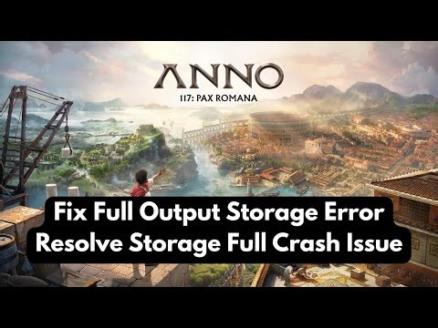 Fix Full Output Storage Error | Resolve Storage Full Crash Issue