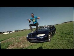 Mad man gives mate’s car the axe in viral prank