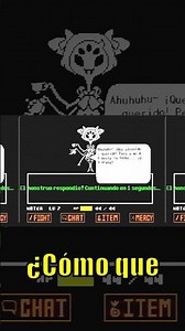 Undertale with AI - Muffet with AI and the Chele #undertale #ia #mod