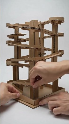 EP41 — Cardboard Marble Run | Can I build an epic marble run using only cardboard?