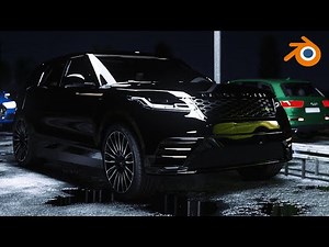 Blender Realistic car animation tutorial in 20 minutes | Beginner | Rigacar fix inside