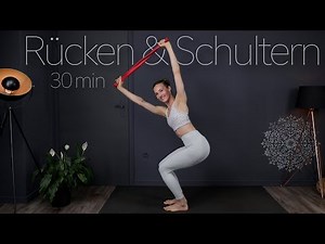 30-minute back, neck, and shoulder workout | Mobility flow for good posture | with Theraband