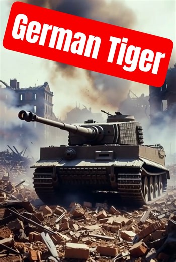 German Tiger the Coolest Tank from WW2