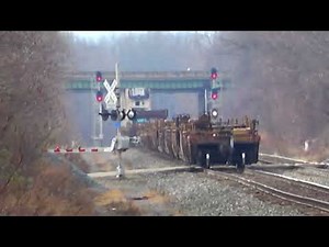 Cool CSX Train Chasing CSX Trash Train! Very Cool Surprise Train! Big Fast UP Train! + More Trains!