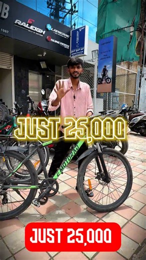 Bharath Cycle Hub on Instagram: "⚡ Ride the future, today 🚴‍♂️ 🔋 Power that lasts, comfort that moves 🌿 Go electric. Go eco. 🛞 Smooth roads, smart rides 💪 Less effort, more distance ⛰️ City streets to rough paths—handled 🛑 Safety first with strong braking 🚴‍♀️ Pedal smart, ride strong 💡 Day or night, ride with confidence ♻️ Clean energy. Cool journey. ...ONLY ONE UNIT AND LIMITED EDITION 💥✨... ...VISIT THE STORE ⚡... . 👉Yela service madikodthivi✨ . Mint condition 👊- premium quality 💥