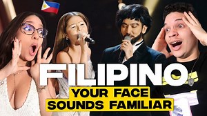 I can’t believe this show is real | Latinos react to Your Face Sounds Familiar