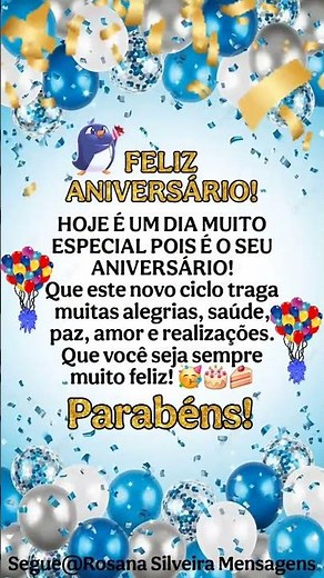 Feliz Aniversário 🎀 Uma Mensagem de Aniversário Linda e Emocionante! Para alguém muito especial!