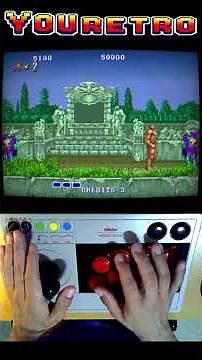 Altered Beast 1988 ARCADE Retrogaming 60fps Short Gameplay