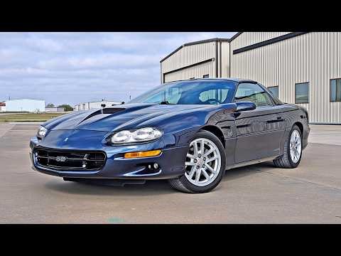 2002 Chevrolet Camaro SS SLP 5.7L 6-Speed 15K-Miles 35TH Anniversary Navy Blue