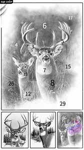 Coloring has never been easier, try it now and draw fantastic coloring pages with painting by numbers! | Tap Color