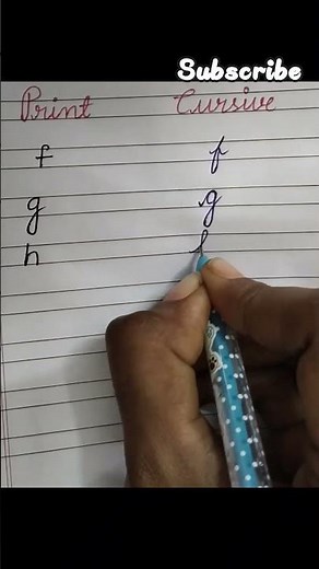 How to write English cursive writing daily usable words | Cursive handwriting practice