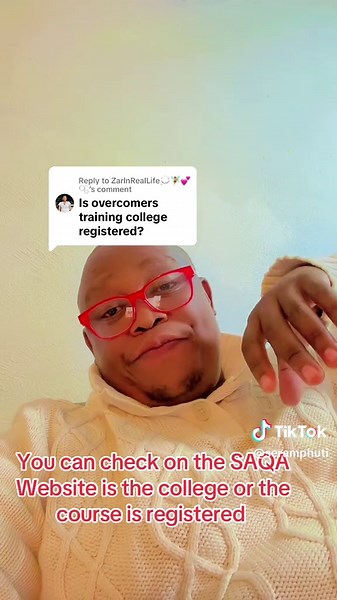 How to Verify College Registration with SAQA