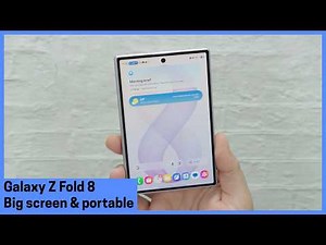 Galaxy Z Fold8: Big-screen experience in a lighter, more portable design