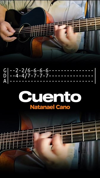 Cuento - Natanael Cano Guitar Tutorial