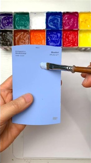 How I Perfect Mix BLUE Color #shorts #paint #art #USA #Australia #Switzerland #UK