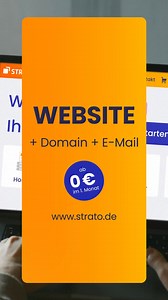 Jetzt schnell und einfach Website starten, dank KI-Unterstützung. | Strato