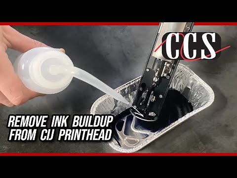 Cleaning CIJ Printhead - Maintenance For Any Continuous Ink Jet Printer