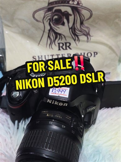 FOR SALE‼️ NIKON D5200 Dm to order 📩 RR SHUTTER SHOP #nikond5200 #cameragear #photojournalism #nikonphotography #fyp