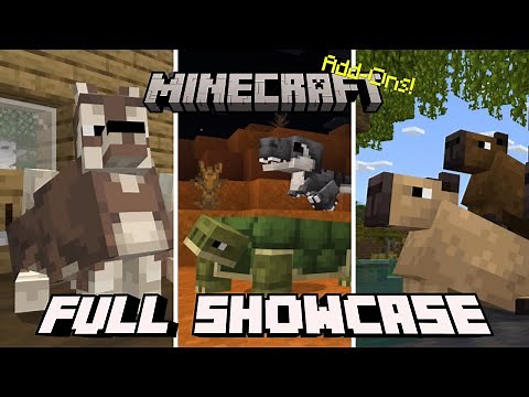Spark Pets Lite Add-On Full Showcase | Minecraft Bedrock Marketplace (PC, PS4, Mobile)