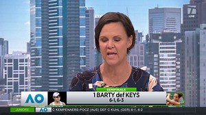 Tennis Channel Live discusses Barty's semifinal win over Madison Keys.