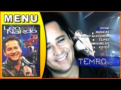 DVD Leonardo - Tempo Ao Vivo (1999) [Menu do DVD]