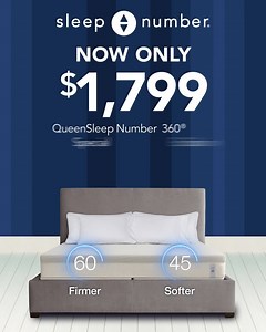 An incredible price for the smart bed proven to provide more restful sleep. Ends 11/16/20. | Sleep Number