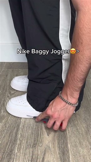 Cutting My Nike Joggers For The Perfect Sneaker Drape ✂️ #Shorts