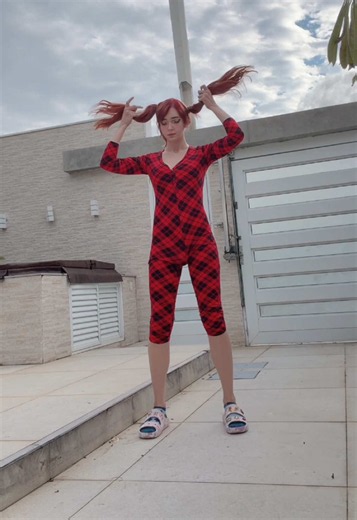 the asuka serve #asukacosplay #neongenesisevangelion #asuka #cosplay | dance
