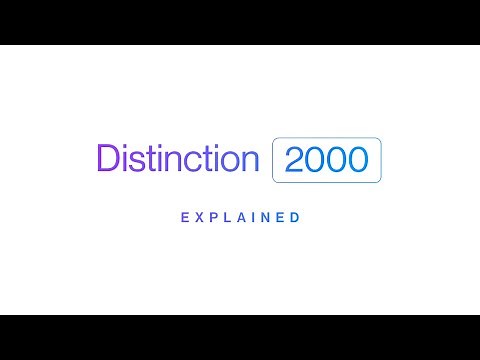 Distinction 2000 を紹介します。
