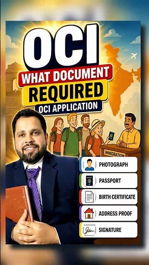 OCI Application India 2026 | Step-by-Step Documents Guide | VPS TRAVEL #OCI #OCIDocuments #OCI2026