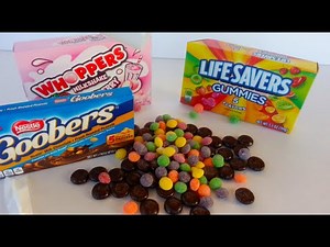 Candy Unboxing 2 | Sour Skittles, Nestle Goobers, Life Savers Gummies and Junior Mints