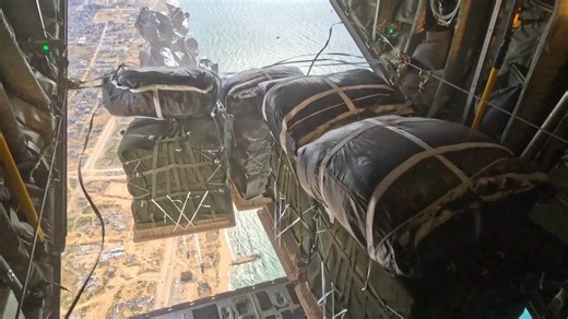 Humanitarian Aid Airdrops | US Military Videos