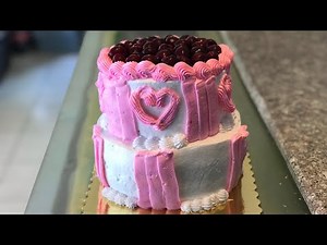 How to Make a Two-Layer Birthday Cake - 15 Person Birthday Cake Recipe - Two-Layer Cake Recipe