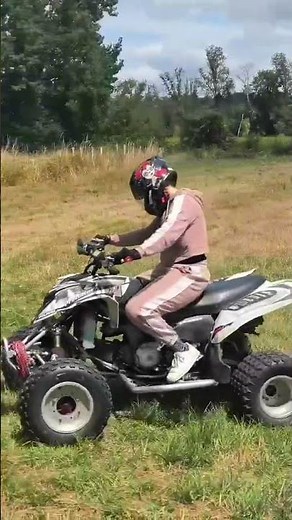 Polaris 500 predator première pour madame !! #quads #offroad #dirtbikeadventures #450