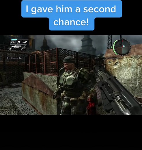 He chose wrong twice. Shame. #timeshift #timeshiftgame #xbox360nostalgia #2000sgames #gamingnostalgia #gaming #xbox360 #fy #fyp #foryougaming